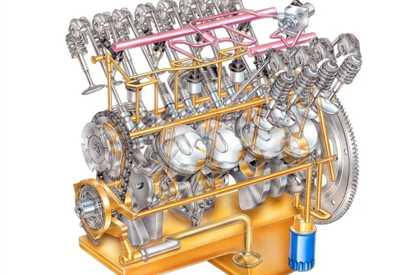 Система смазки дизельного двигателя: устройство и обслуживание